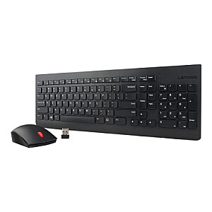 Lenovo Essential | Bezvadu tastatūra un pele komplekts - Ziemeļvalstis | Tastatūras un peles komplekts | Bezvadu | Ziemeļvalstis | Ciparu tastatūra | Bezvadu savienojums