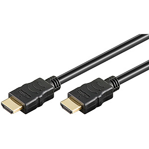 Goobay 60627 Высокоскоростной HDMI-кабель с Ethernet, 4K/60Hz, черный | HDMI | 15 м