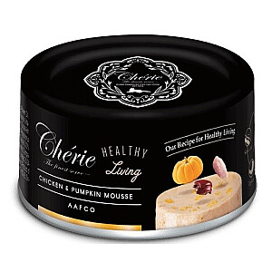 CHERIE vistas un ķirbju putra - mitrā kaķu barība - 80g