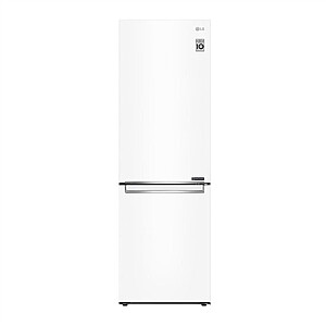 GBP31SWLZN Холодильник LG GBP31SWLZN Класс энергоэффективности E, Отдельностоящий, Комби, Высота 186 см, Система No Frost, Полезный объем холодильника 234 л, Полезный объем морозильной камеры 107 л, Дисплей, 36 дБ, Белый