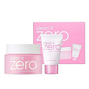 BANILA SET Co Clean It Zero очищающий бальзам для лица 100ml + очищающая пена для лица 30ml