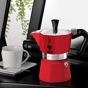 Bialetti Moka Express Зимняя страна чудес 3tz красный