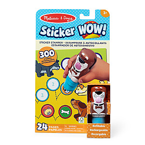 MELISSA & DOUG Sticker WOW! Aktivitāšu komplekts - Suns