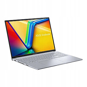 ASUS Vivobook 16X K3605VC-MB265 i5-13500H 16.0" WUXGA IPS līmeņa panelis 60Hz 300nits AG 16GB DDR4 SSD512 GeForce RTX 2050 4GB WLAN+BT Cam720p apgaismotā tastatūra 50WHrs NoOS Cool Silver