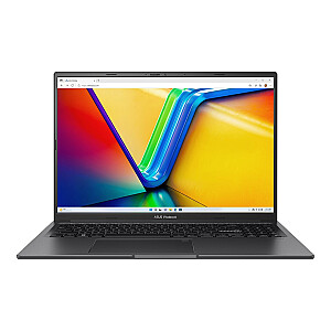 ASUS Vivobook 16X K3605VC-MB264 i5-13500H 16.0" WUXGA IPS-level Panel 60Hz 300nits AG 16GB DDR4 SSD512 Geforce RTX 3050 4GB WLAN+BT Cam720p Apgaismotā tastatūra 50WHrs NoOS Indie Black