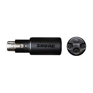 Shure MVX2U аудио интерфейс для записи