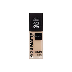 Гиалуроновый тональный крем Soulmatte 02W Ivory Warm 30ml