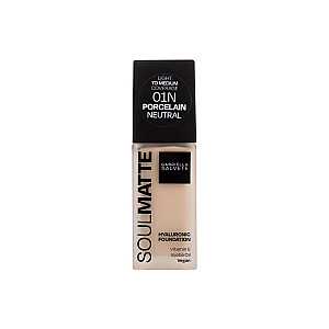 Гиалуроновый тональный крем Soulmatte 01N Porcelain Neutral 30ml