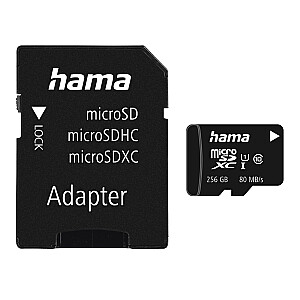 Hama 00124171 microSDXC 256GB Class 10 UHS-I