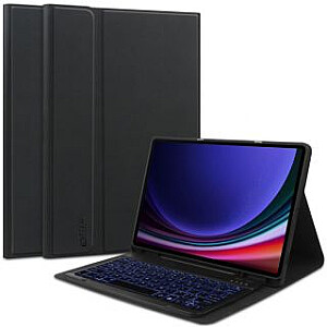 Tech-Protect Tech-Protect SC Pen + Keyboard case with keyboard for Samsung Galaxy Tab S9 FE+ 12.4" X610 / X616B - black