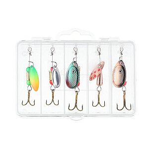 Rotiņu komplekts Apaja spinner lure 3-5g 5gab. 635708