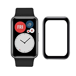 Fusion Nano 9H защитное стекло для экрана часов Huawei Watch Fit черное