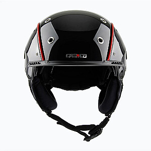 Kask CASCO SP-4 Melna-sarkana M 56-58