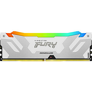 Kingston Fury Renegade RGB atmiņa, DDR5, 24 GB, 8400MHz, CL40 (KF584CU40RWA-24)