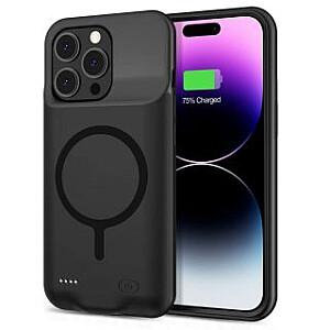 Tech-Protect Tech-Protect PowerCase case for iPhone 15 Pro with MagSafe and 7000mAh power bank - black