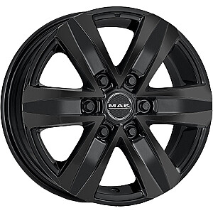 MAK Stone 6 Gloss Black 8,5x20 6x139.7 ET50 CB95,1 60° 1215 kg F85206TGB50VJ4-LC250 MAK