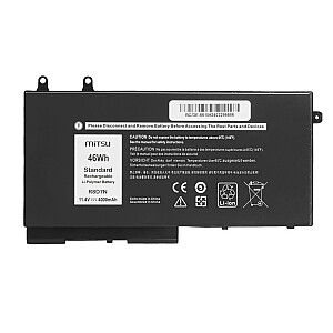 Аккумулятор R8D7N для Dell Latitude 5410 5411 5500 Precision 3541 3550 - 11.4V 4000 мАч (46 Втч) 11.4V