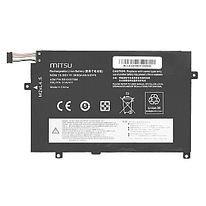 Akumulators 01AV411 Lenovo ThinkPad E470 E475 3650 mAh (40 Wh) 10.95V