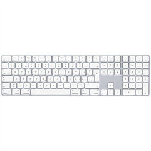 Apple Magic Keyboard с беспроводной цифровой цифровой панелью, раскладка клавиатуры английский, шведский