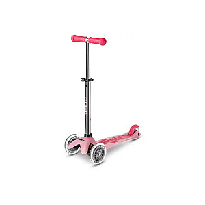 Самокат Mini Micro Deluxe Glow LED Plus Frosty Pink