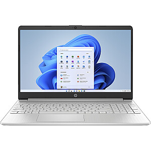 Portatīvais dators HP 15s Ryzen 3 5300U | 15,6" FHD | 8 GB | 256 GB | W11H | Sudrabs