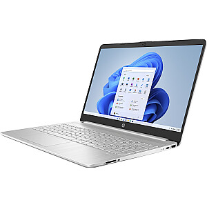 Portatīvais dators HP 15s Ryzen 3 5300U | 15,6" FHD | 8 GB | 256 GB | W11H | Sudrabs