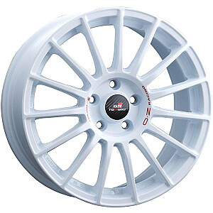 OZ Racing Superturismo TGR-WRT Race White + Red Lettering 8x18 5x114.3 ET45 CB75,0 60° 680 kg W01854207TGRRN OZ Racing