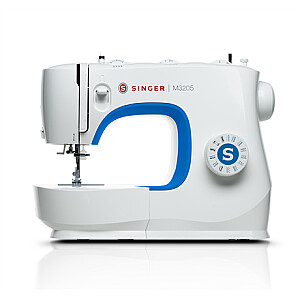 Швейная машина Singer M3205 Количество стежков 23, количество петель 1, белый цвет