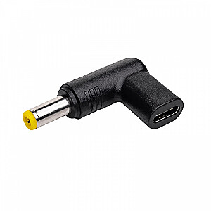 Adapteris 5.5 X 2.5 spraudnis universālajam barošanas avotam AK-ND-C01 USB-C / 5.5 X 2.5 mm 