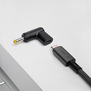 Adapteris AK-ND-C04 4.0 X 1.7MM spraudnis universālajam USB-C barošanas avotam / 4.0 X 1.7MM