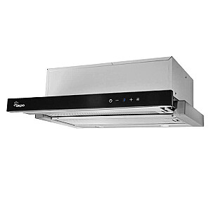 Akpo WK-7 Light Glass Touch 60 zem skapja gaisa nosūcējs melns, Inox