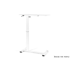 Galda/galda ar regulējamu augstumu Unique LAPTOP DESK balts