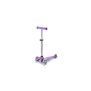 Самокат Mini Micro Deluxe Fairy Glitter LED Purple