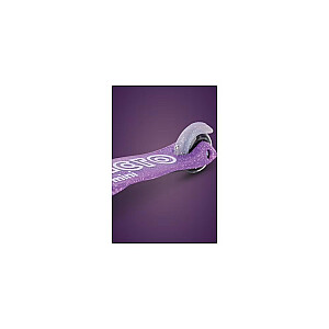 Самокат Mini Micro Deluxe Fairy Glitter LED Purple