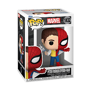 FUNKO POP! Vinila figūra: Marvel - Spider-Man / Peter Parker (Split)