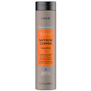 LAKME Teknia Refresh Saffron Copper šampūns krāsotiem matiem mirdzošos toņos 300ml