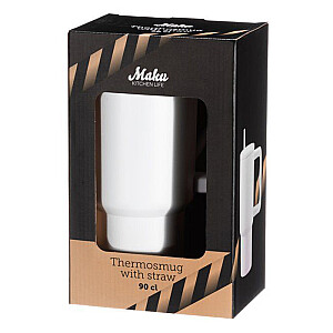 Termokrūze ar salmiņu Maku 900ml 645156