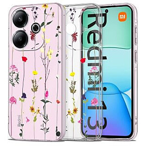 Tech-Protect Tech-Protect FlexAir+ case for Xiaomi Redmi 13 - colorful flowers