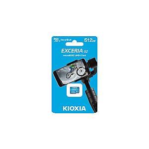 Kioxia LMEX2L512GG2 atmiņas karte 512 GB MicroSDHC UHS-III Class 10