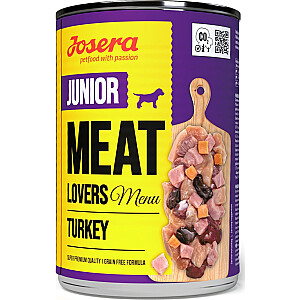 Josera Meat Lovers Junior Menu Индейка 400г