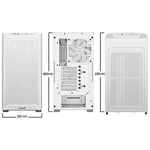 be quiet! PURE BASE 501 Airflow White Midi Tower