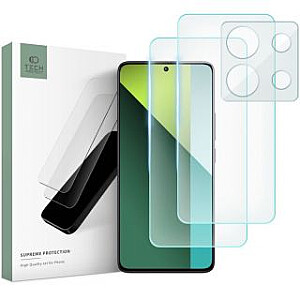 Tech-Protect Tech-Protect Supreme Set for Xiaomi Redmi Note 13 Pro 5G / Poco X6 5G 2x Tempered Glass for Display / Tempered Glass for Camera