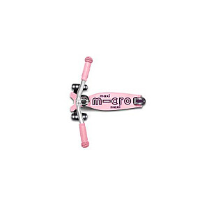 Скутер Maxi Micro Deluxe Pro LED Розовый