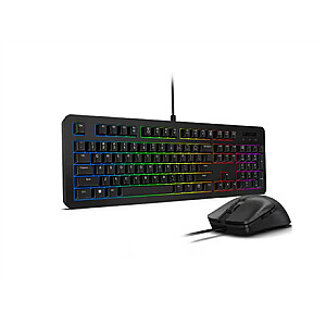 Lenovo Legion KM310 RGB | Spēļu tastatūra un pele | Vadu | ASV angļu valoda | Melna