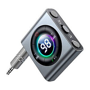 Joyroom Bluetooth 5.3 AUX transmitter/receiver Joyroom JR-CB1 (gray)