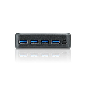 4-port USB 3.2 Gen1 ierīce perifērijas ierīču koplietošanai