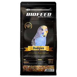 BIOFEED Premium Budgies 1kg - budgerigars