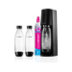 B-GRADE-ITEM! BGRADEITEM! SodaStream gāzētājs Terra Valuepack QC melns Schwarz iekļauj 2 pudeles (1012812310)