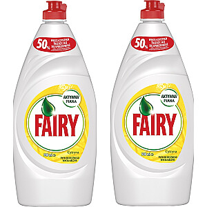 FAIRY LIQUID LEMON 2X900ML