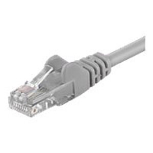 Pārejas kabelis | 68449 CAT 6 U/UTP | PVC AWG 24/7 | Kabeļa garums: 15 m | Pelēks